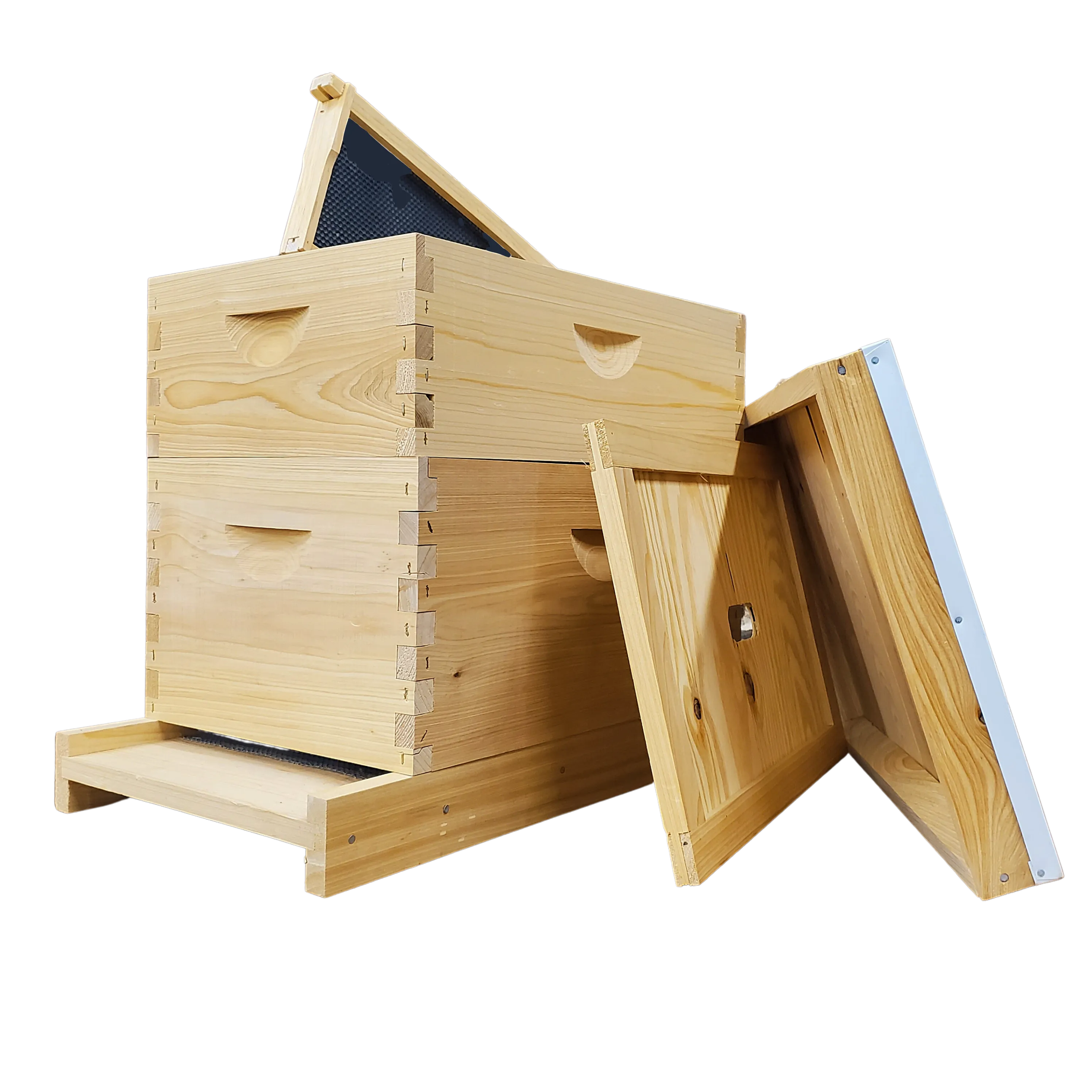 8-Frame Deep and Medium Box Hive Kit