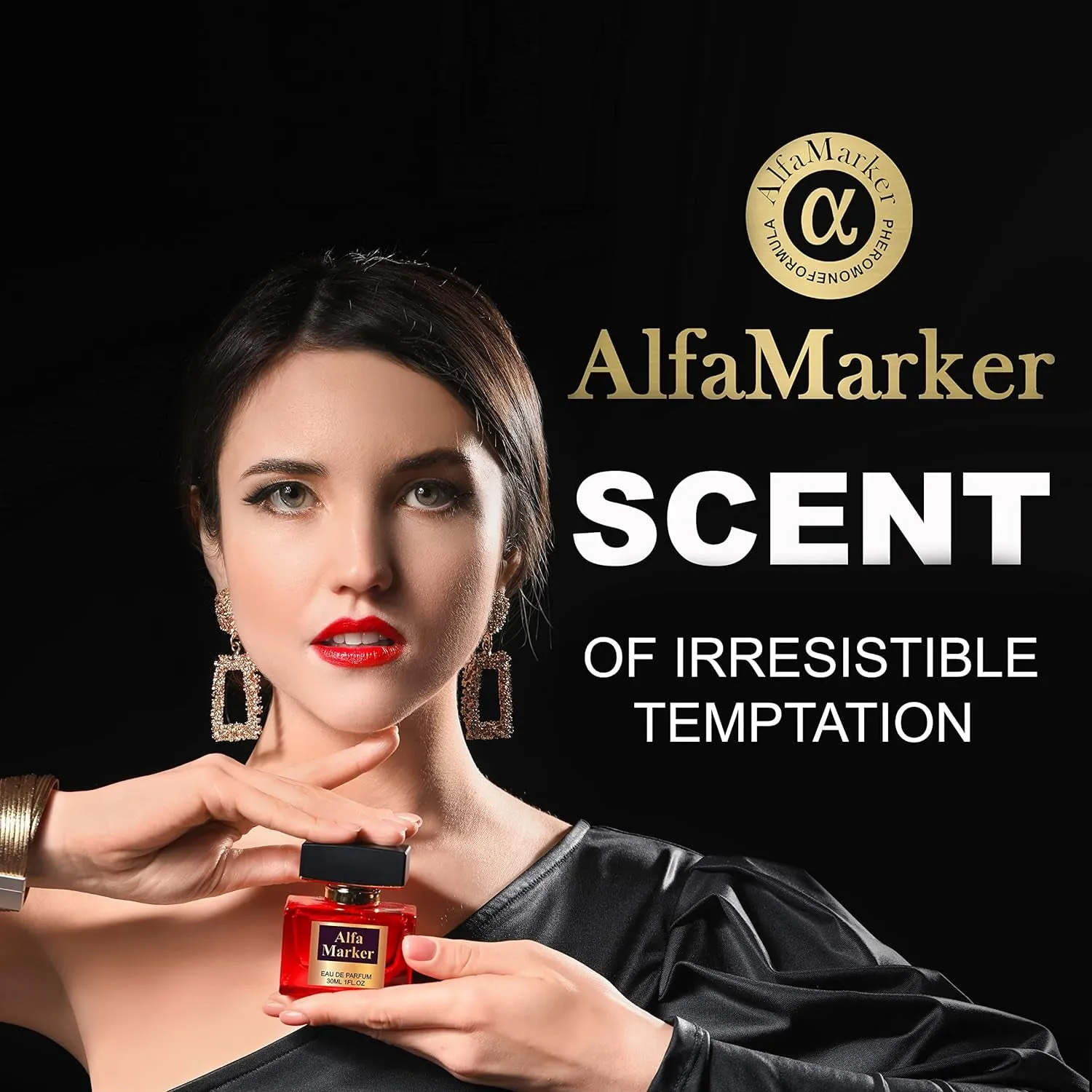 ALFAMARKER Pheromones Perfumes for Women - Long Lasting Fragrance - Spray Pheromone Perfume for Women - 1 fl oz - Perfume con Feromonas