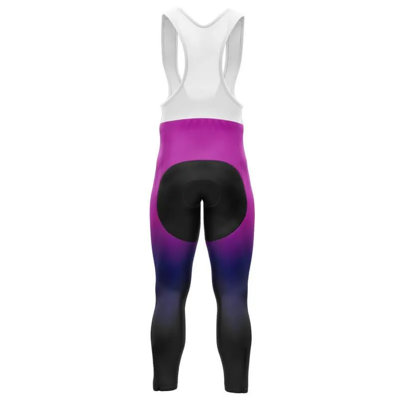 Black-Fluorescent Violet Gradient Shorts & Pants