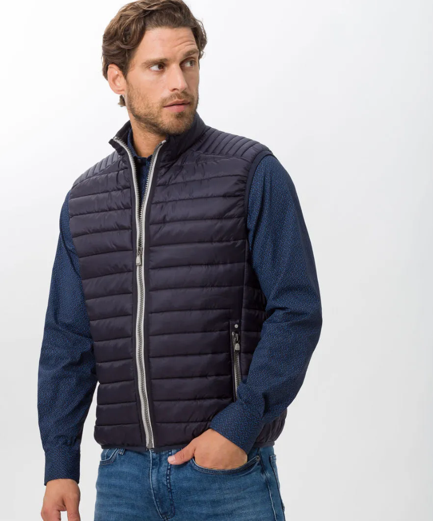 Brax Willis Light Weight Vest - Navy