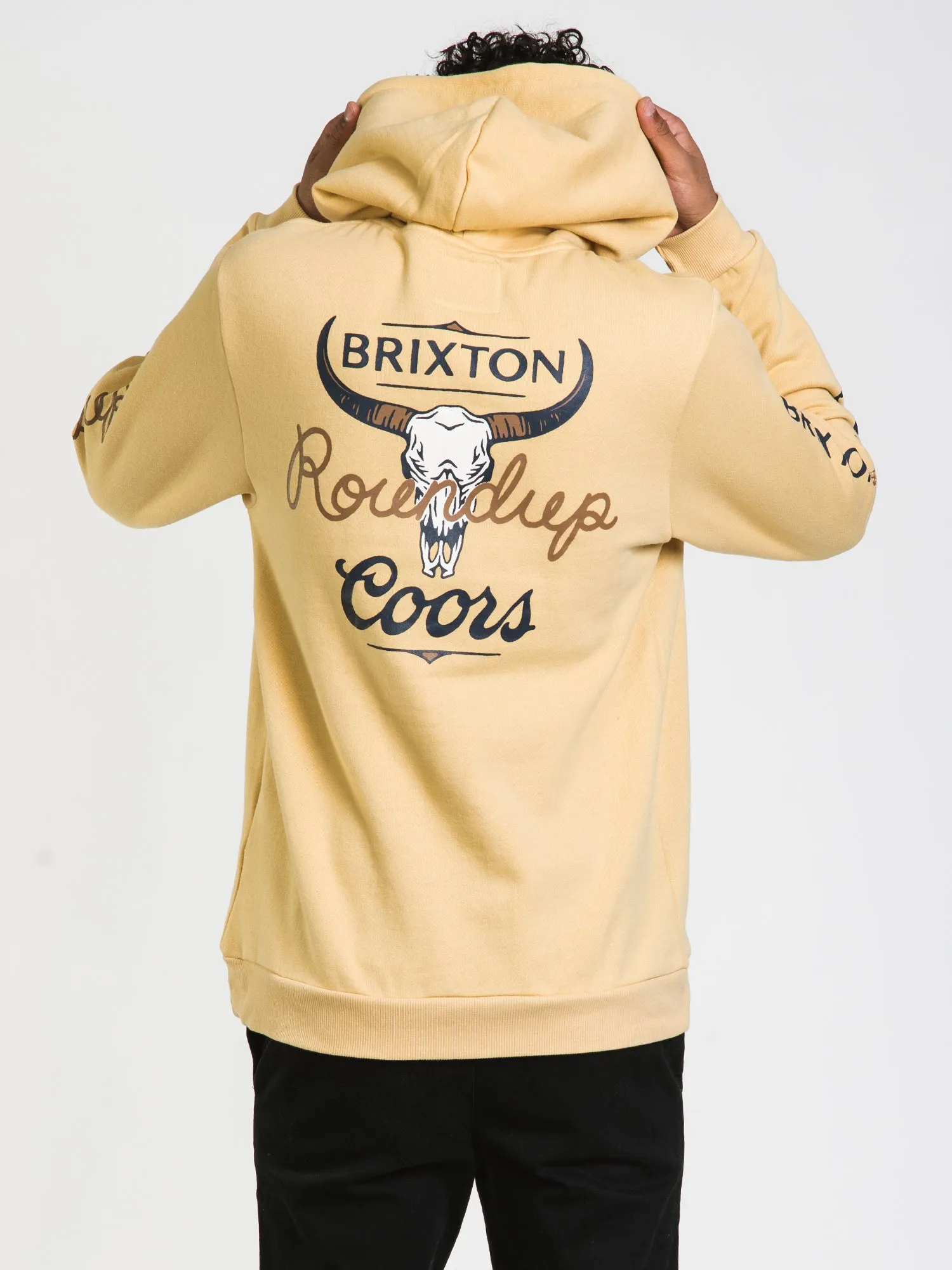 BRIXTON COORS ROUNDUP PULLOVER HOODIE