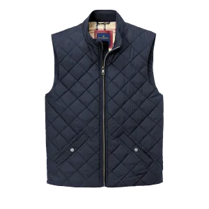 Brooks Brothers Men's Night Navy Quilted Vest