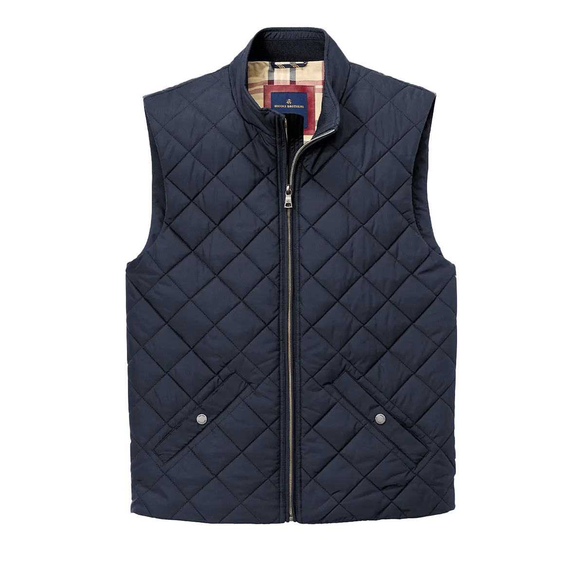 Brooks Brothers Men's Night Navy Quilted Vest