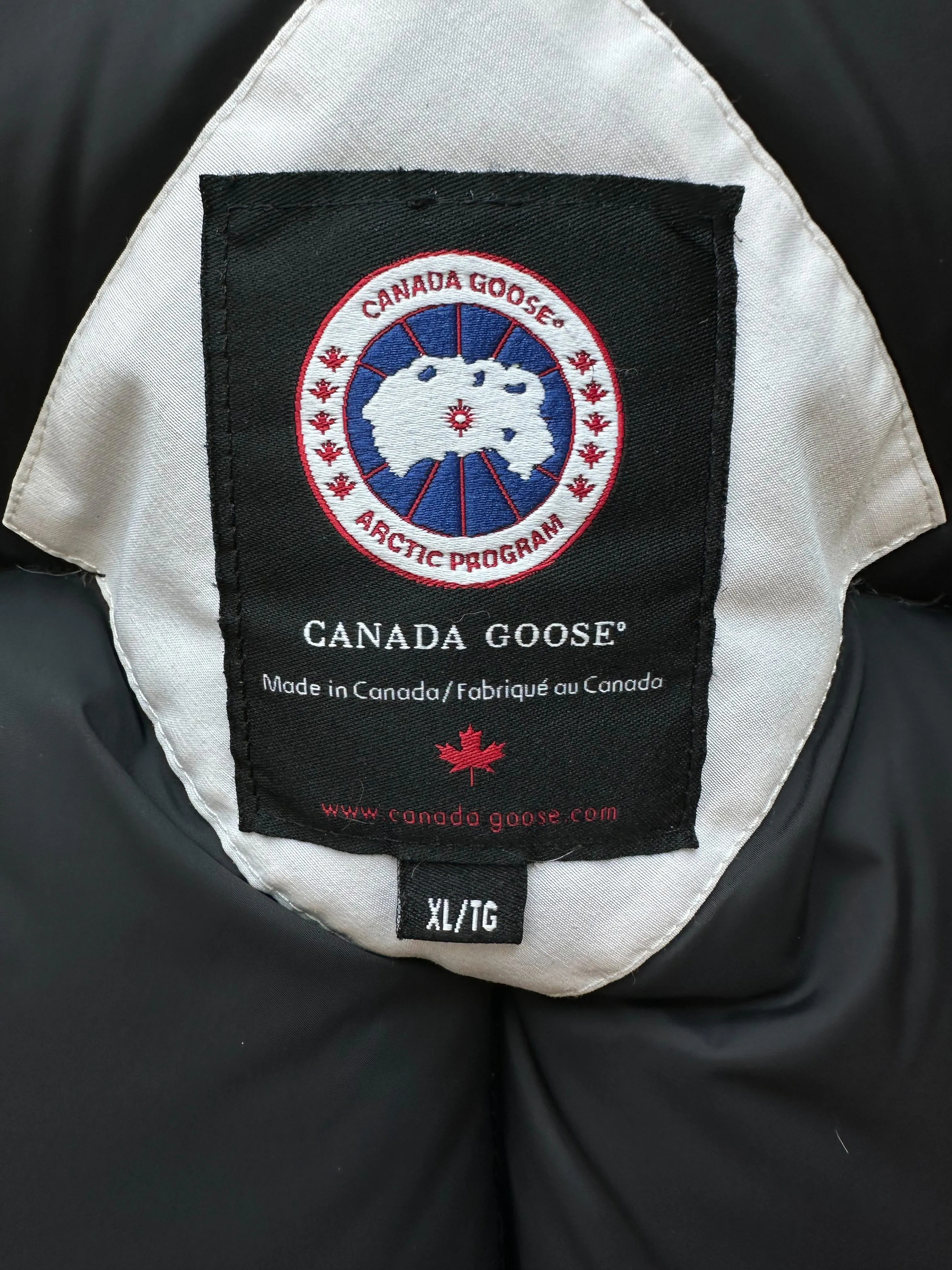 Canada Goose White Expedition Men's Jacket