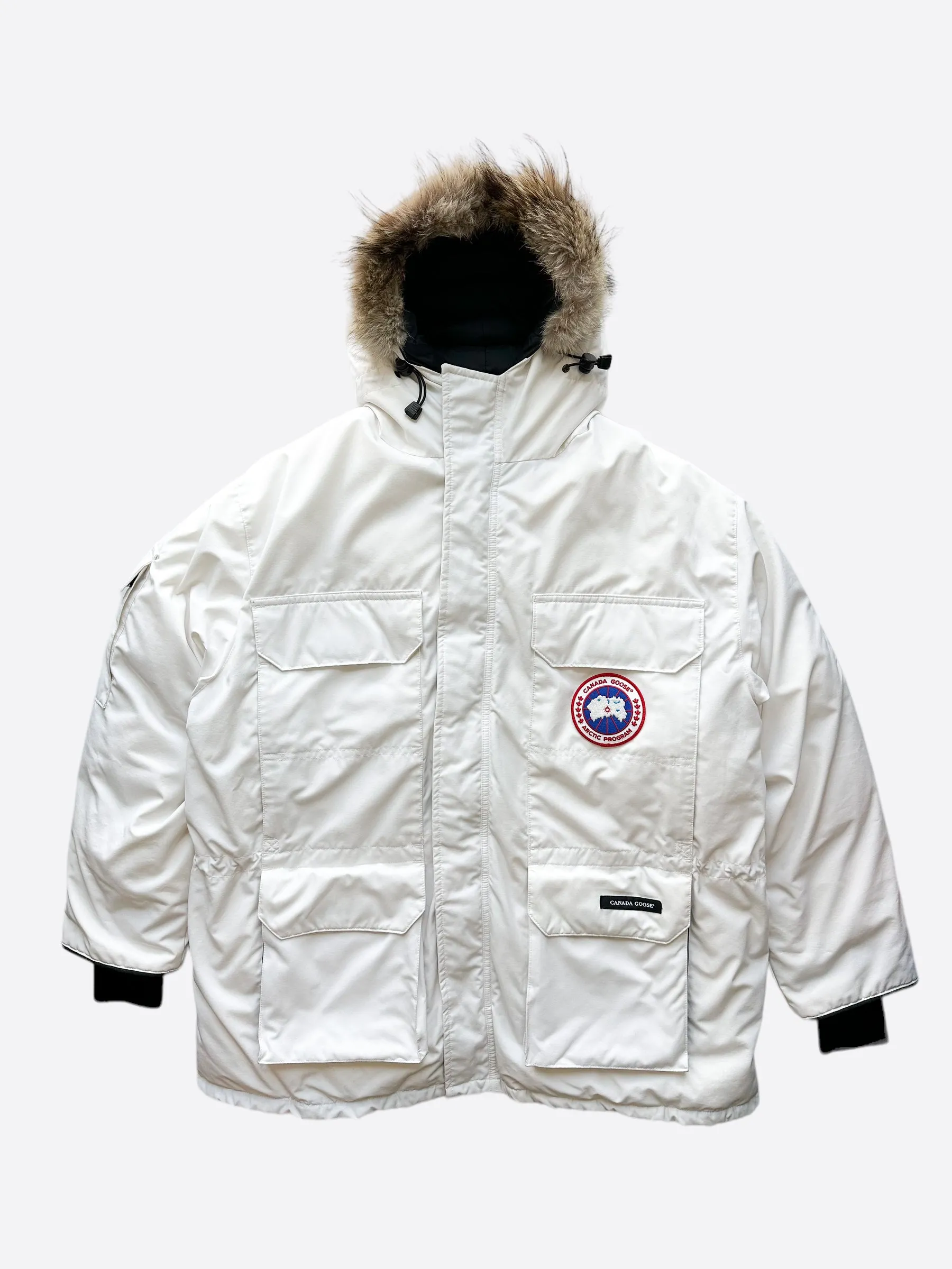 Canada Goose White Expedition Men's Jacket