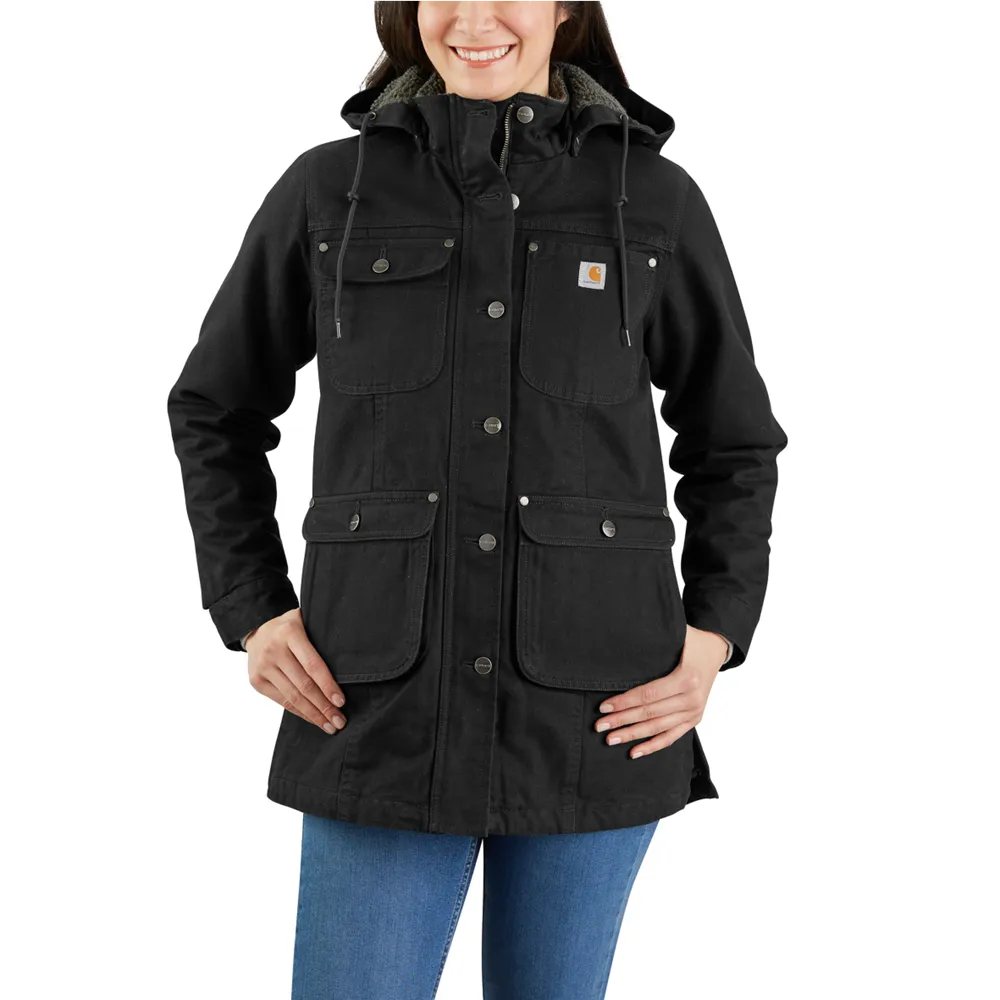 Carhartt Womens Loose Fit Weathered Duck Coat