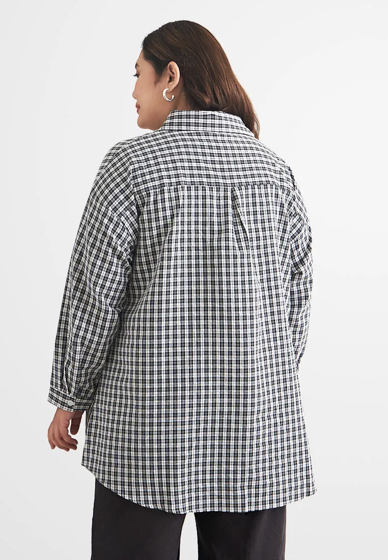 Cherlyn Classic Long Sleeve Checkered Shirt