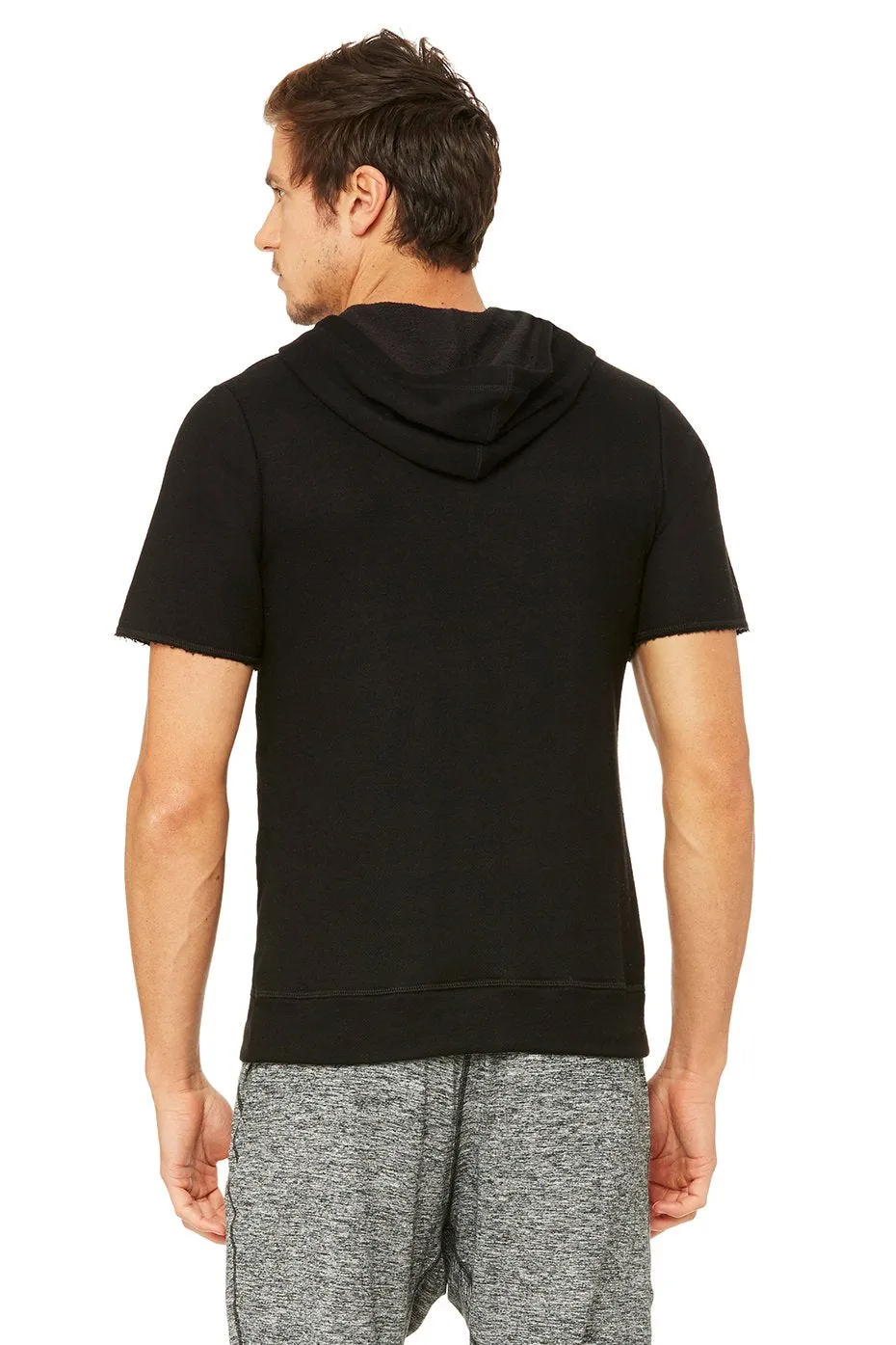 Crow Short Sleeve Hoodie