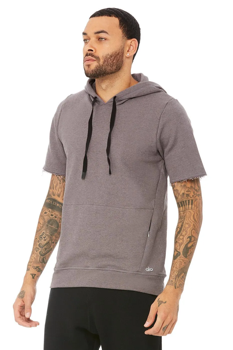 Crow Short Sleeve Hoodie