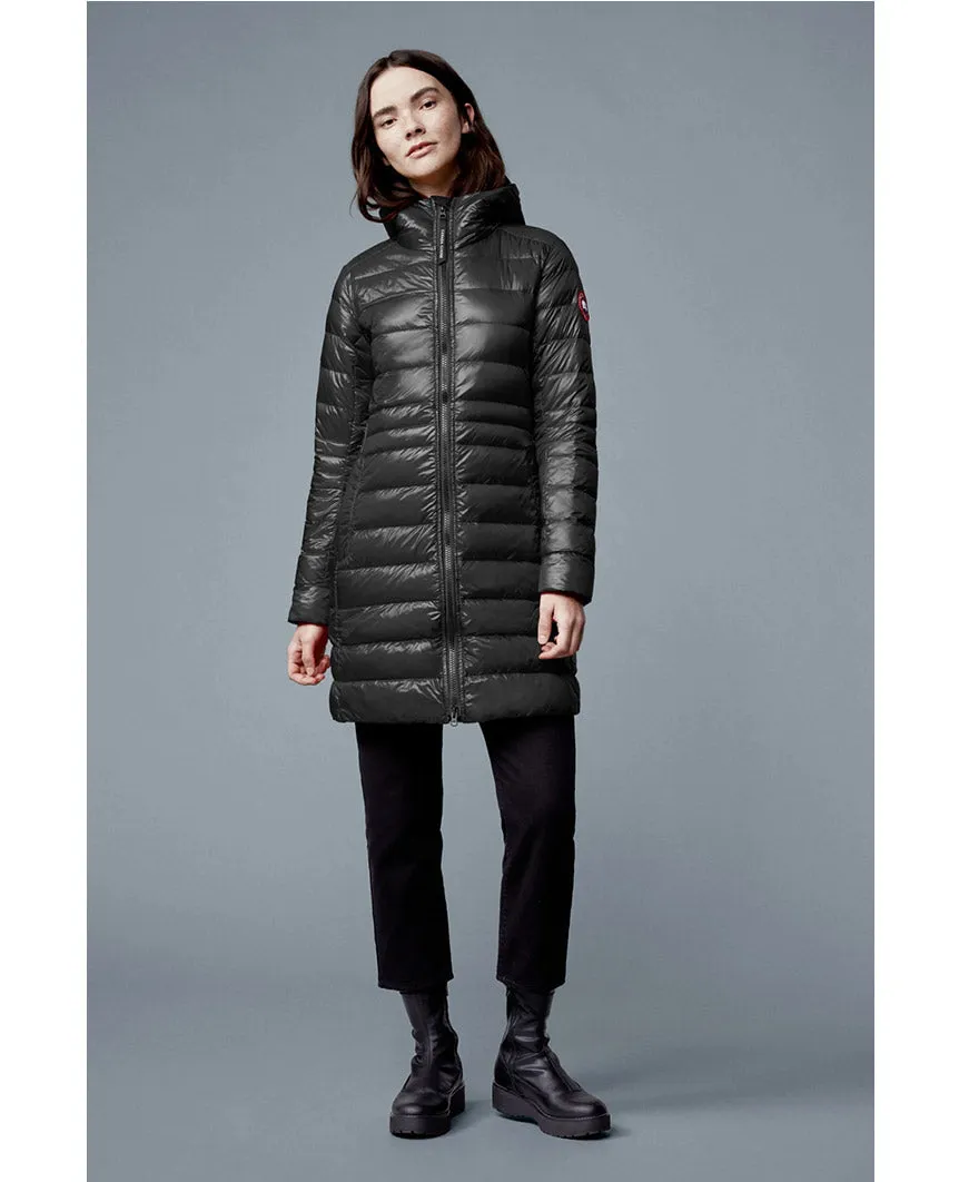 Cypress Hooded Down Jacket Black Womens