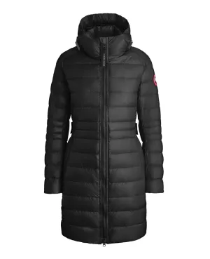 Cypress Hooded Down Jacket Black Womens