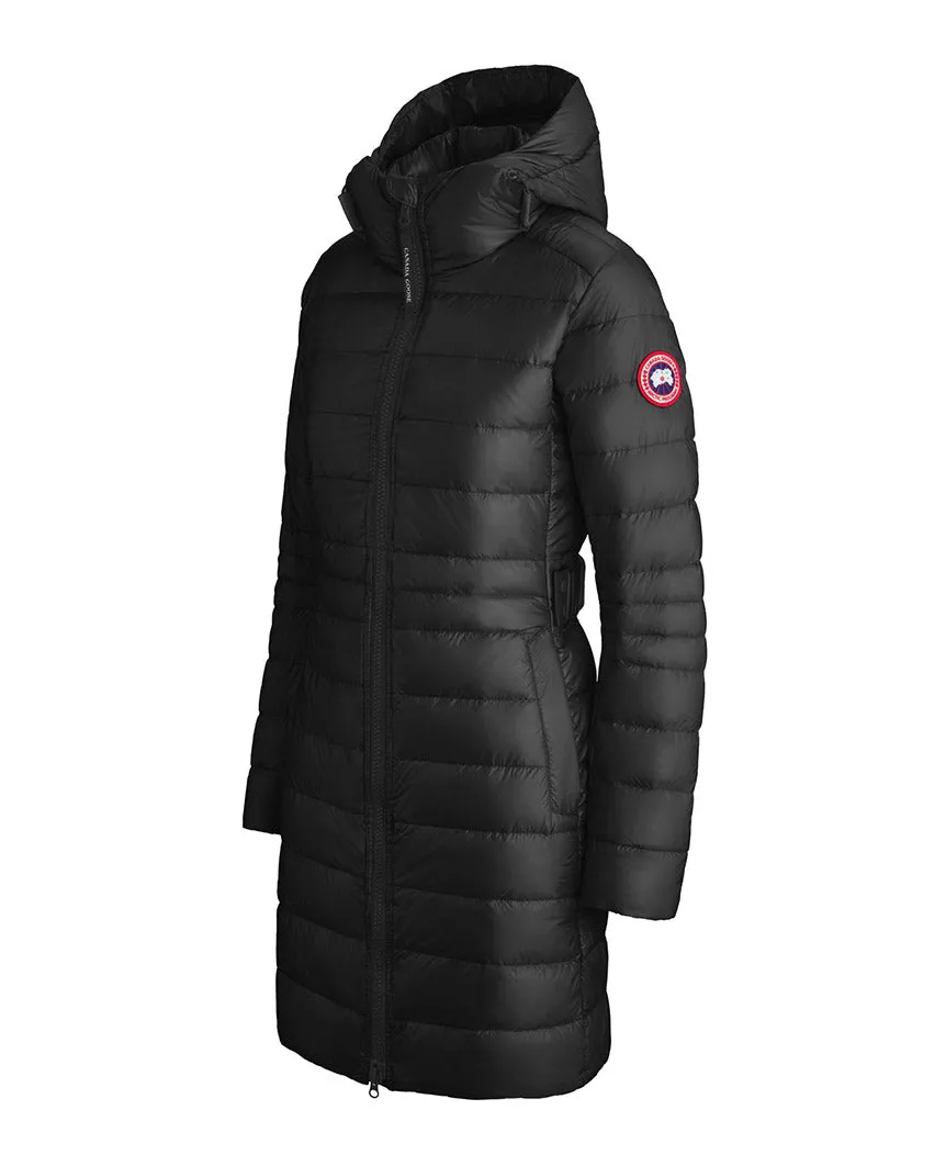 Cypress Hooded Down Jacket Black Womens