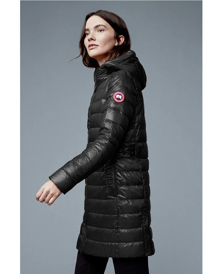 Cypress Hooded Down Jacket Black Womens