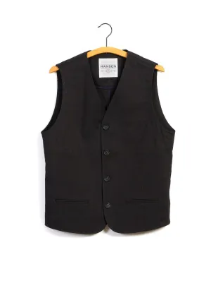 DANIEL | Four Button Waistcoat | Coffee Melange