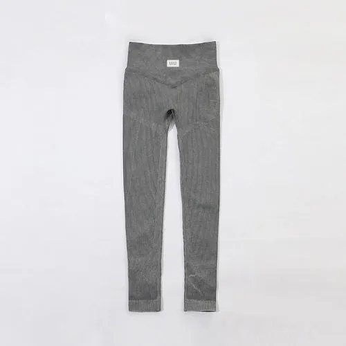 Daphne Bum Scrunch Leggings - Grey