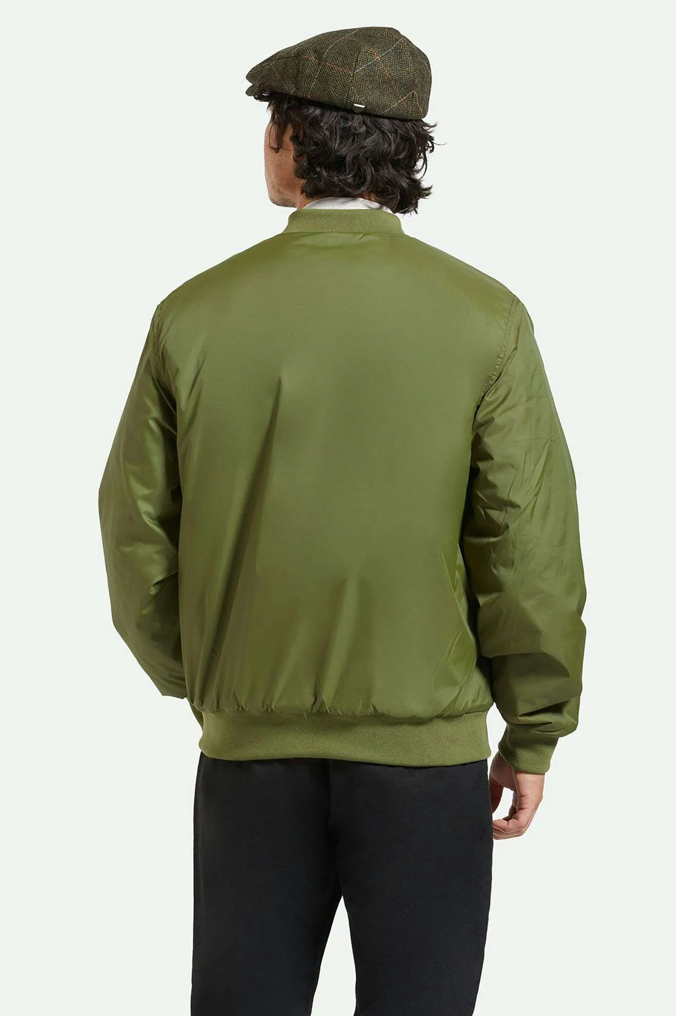 Dillinger Flight Bomber Jacket - Cypress Green