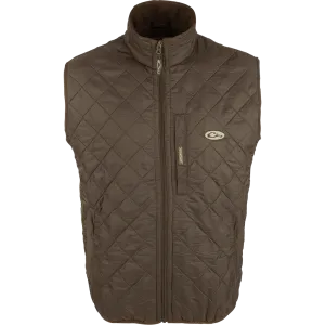 Drake Delta Quilted Fleece Lined Vest