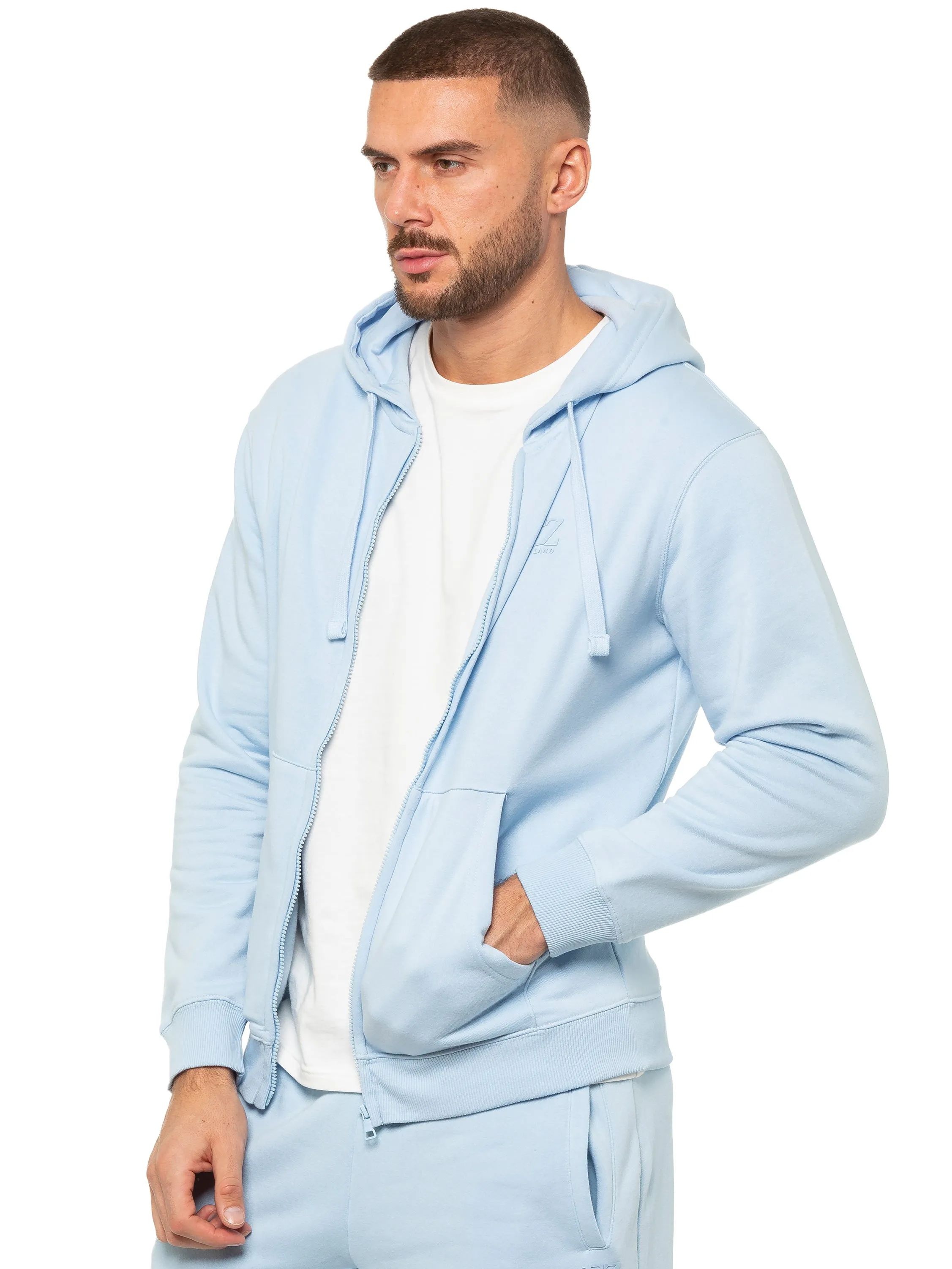 Enzo | Mens Zip Hoodie