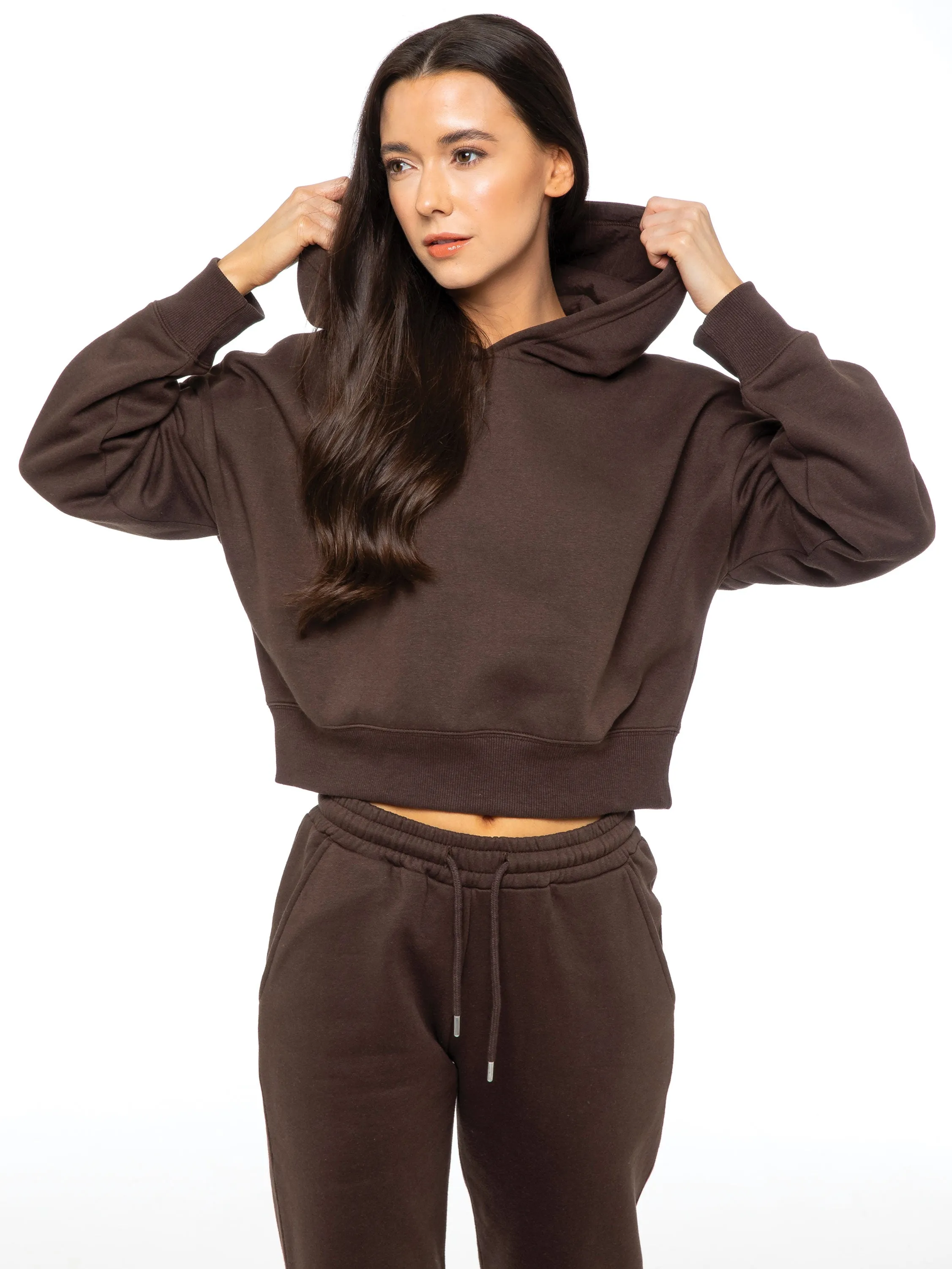 Enzo | Womens Cropped Hoodie