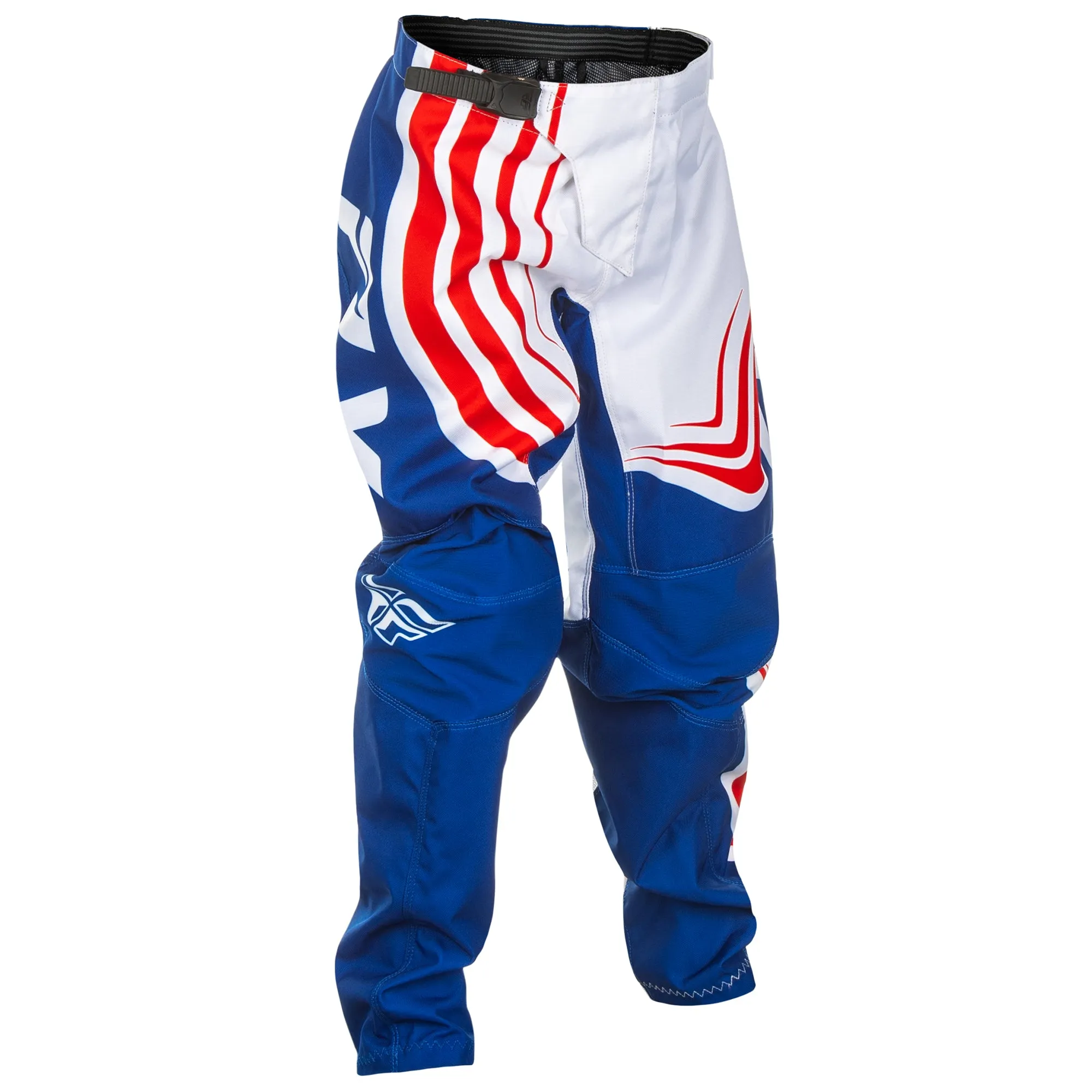 Fly Racing 2025 Youth F-16 Pants Red White Blue