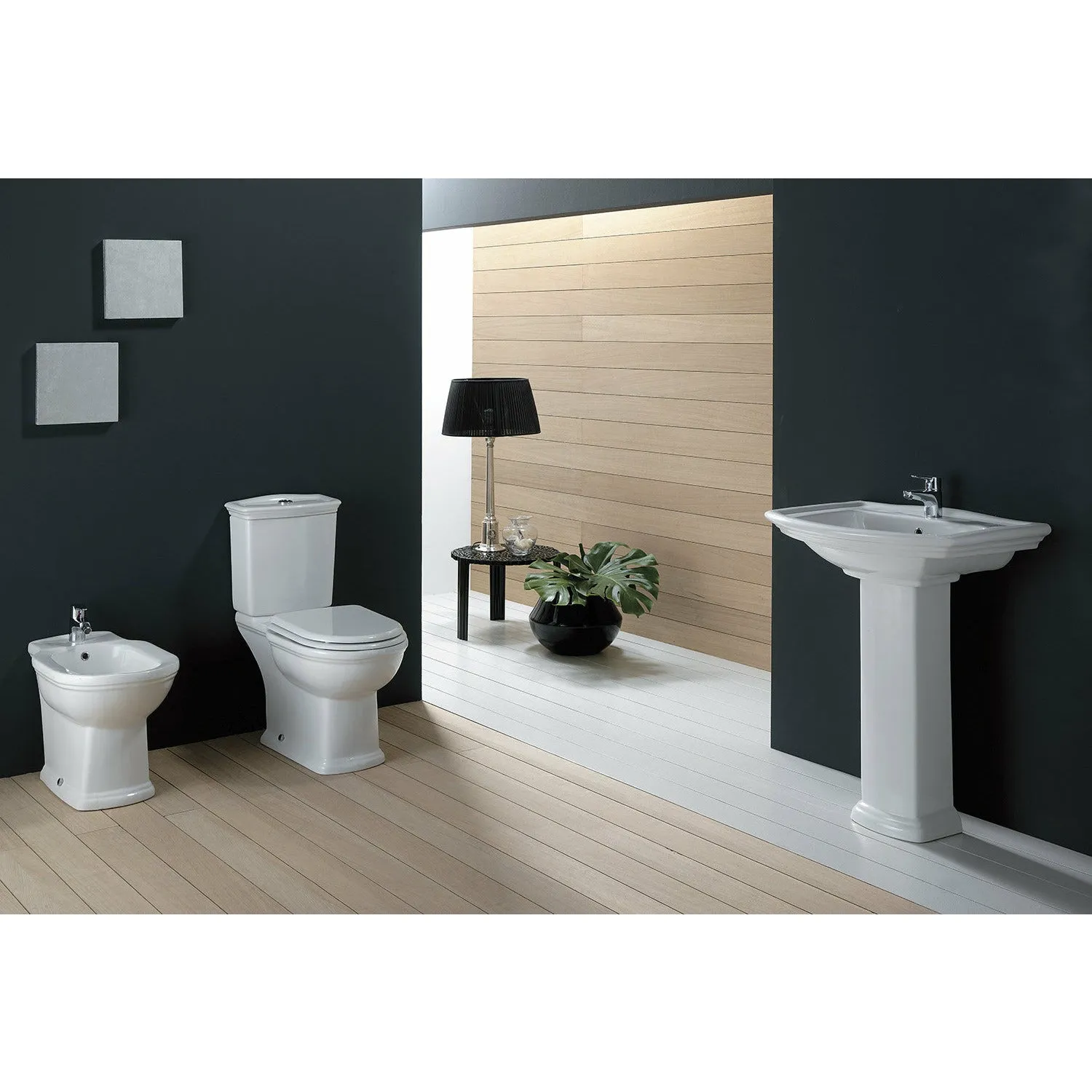 Frontline Washington Close Coupled Toilet with Soft-Close Seat