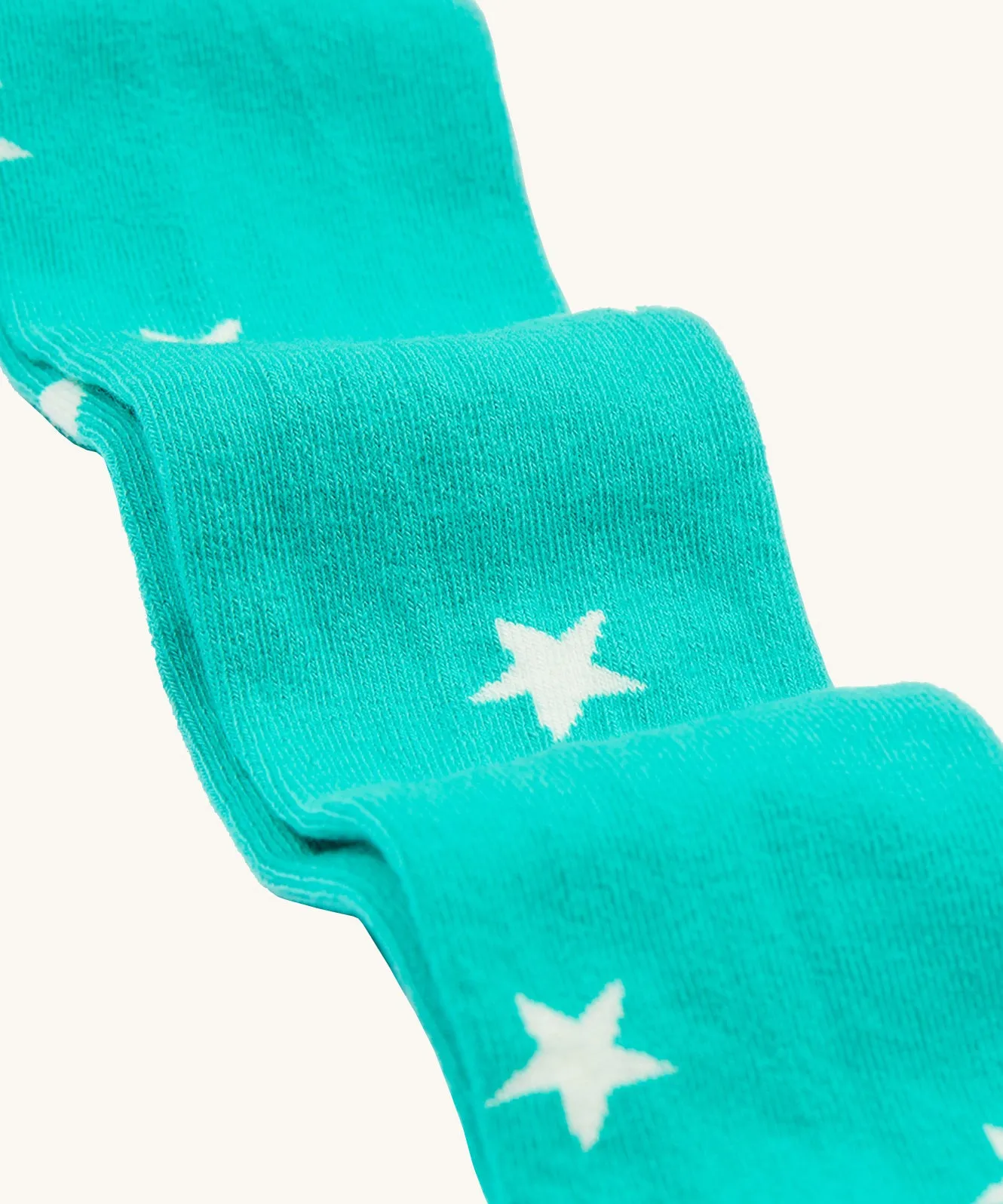 Frugi Norah Tights - Pacific Aqua/Stars