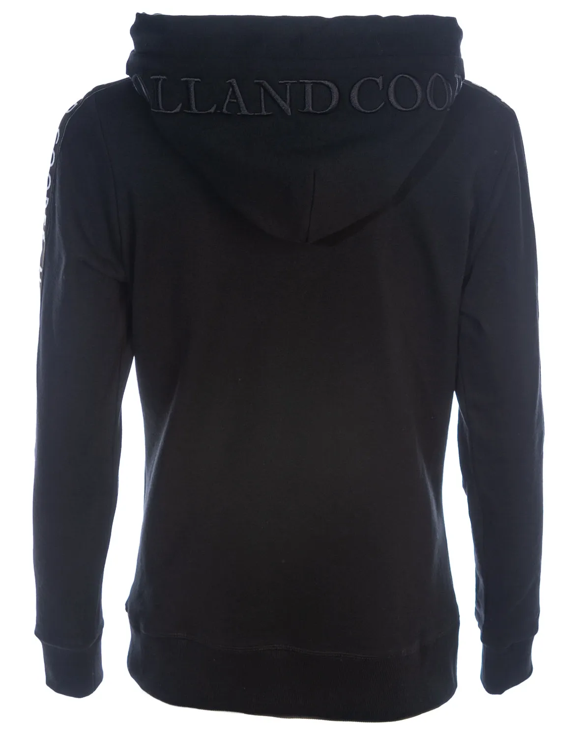 Holland Cooper Deluxe Ladies Hoodie Sweat Top in Black