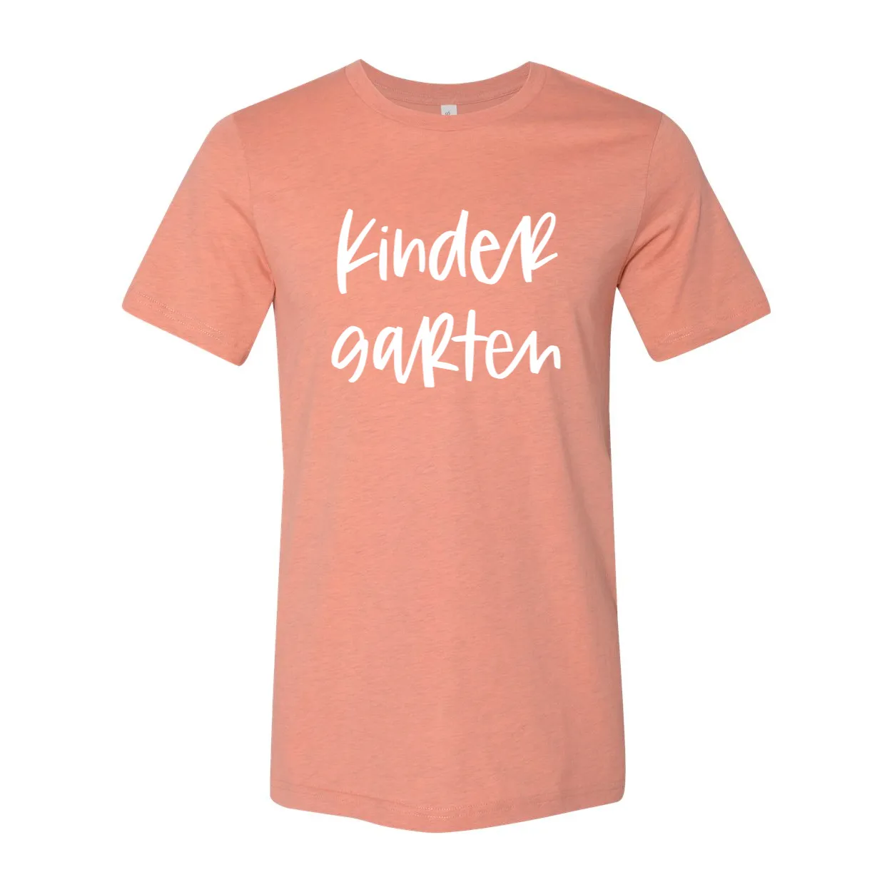 Kindergarten Script Soft Tee