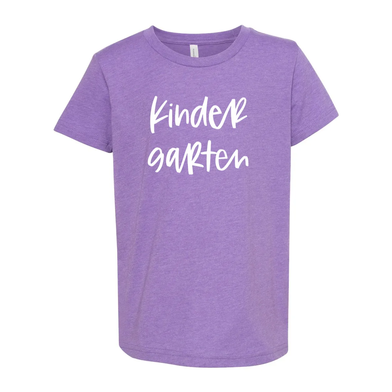 Kindergarten YOUTH Script Soft Tee