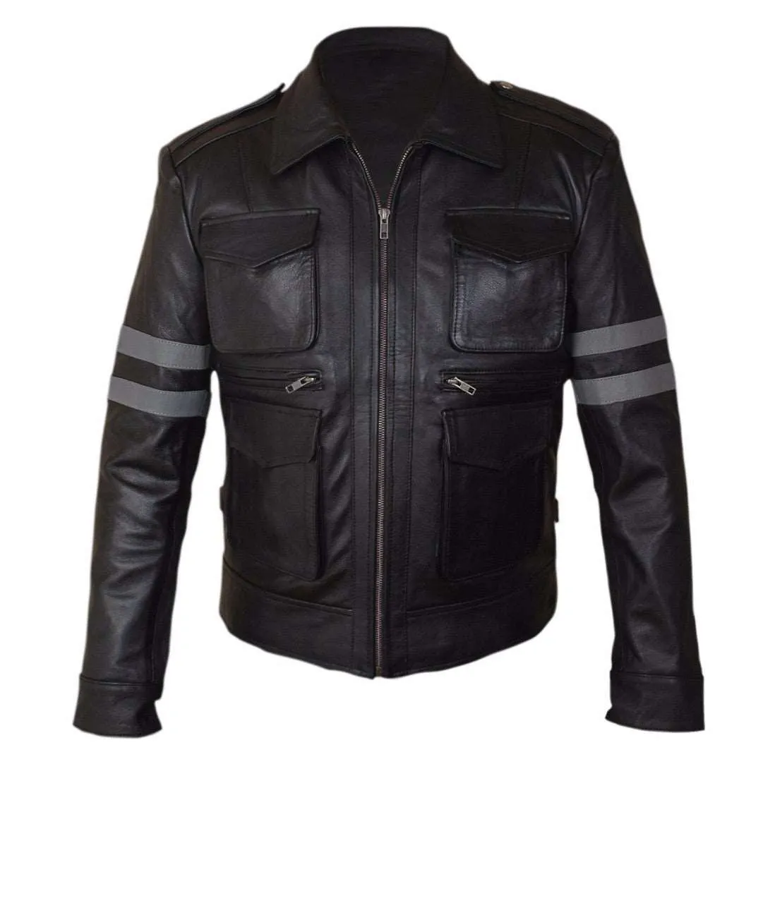 Leon Kennedy Resident Evil 6 Leather Jacket