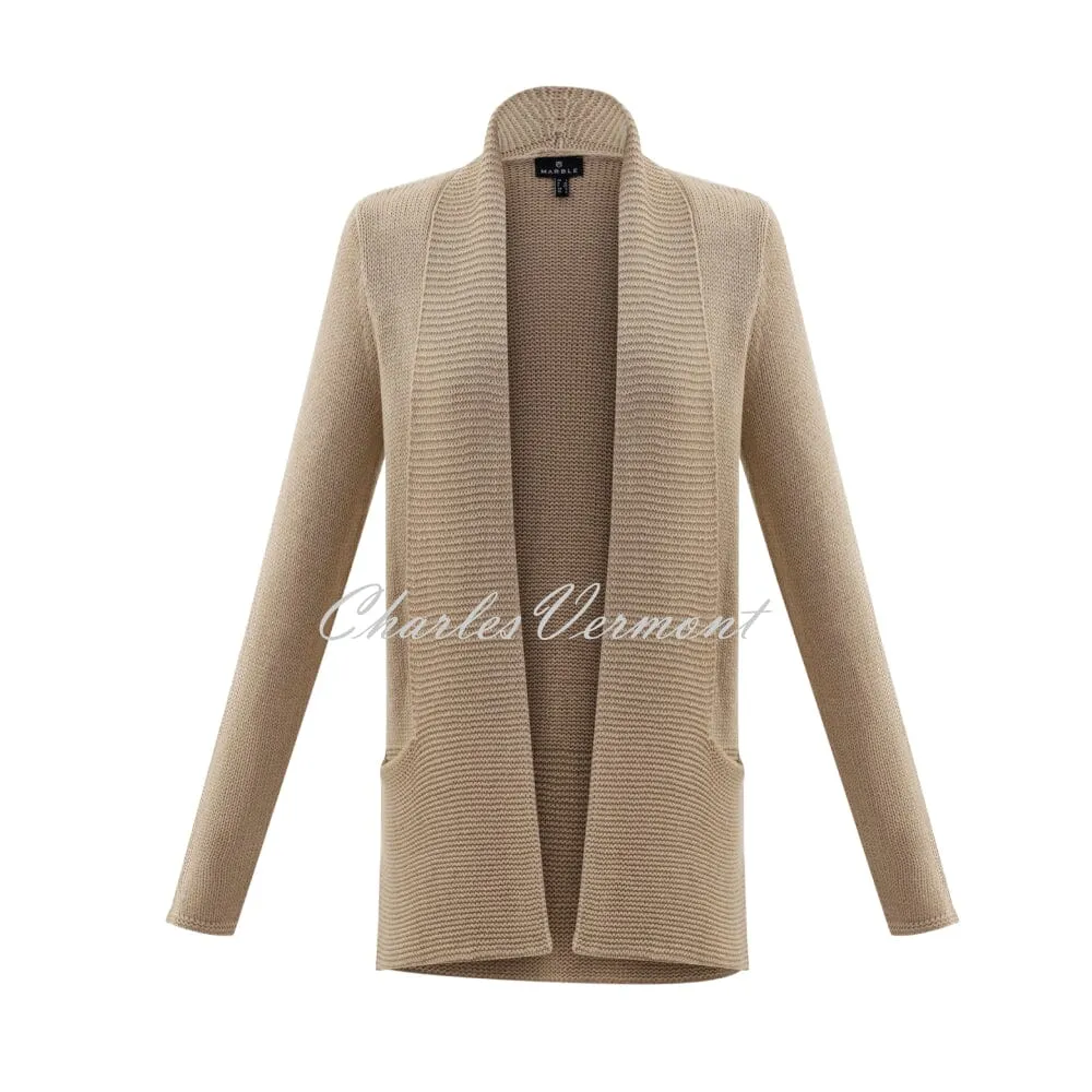 Marble Cardigan - Style 6512-185 (Beige)