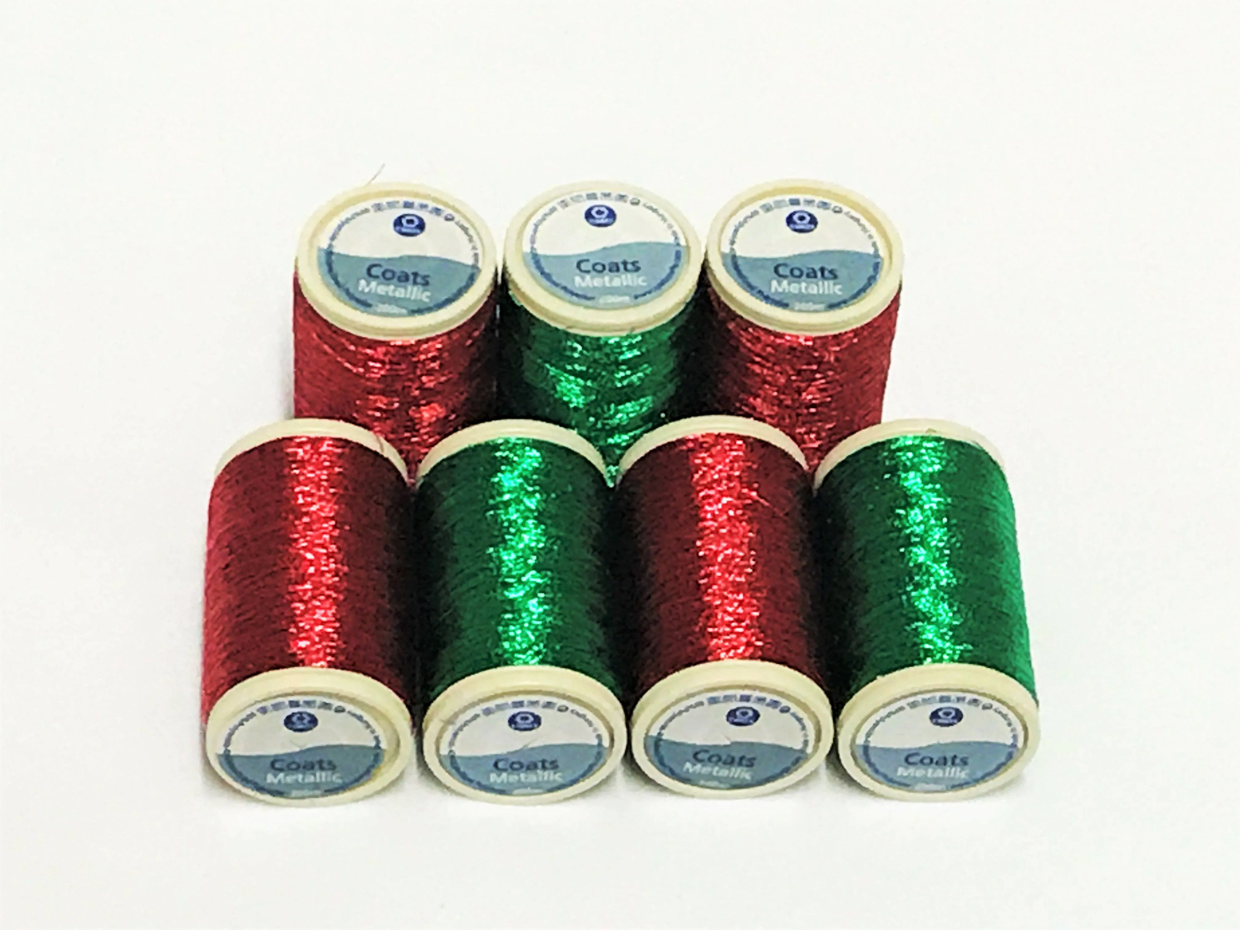 Metallic Sewing Thread - 200 Metre Spool (Brand: COATS)