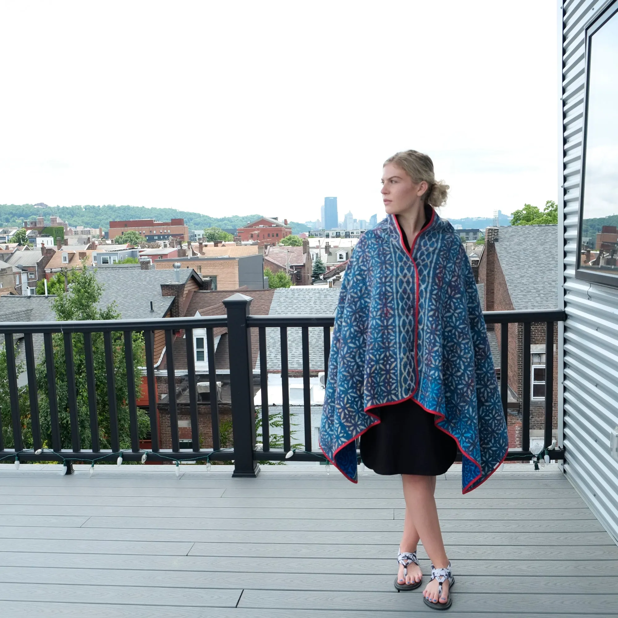 Nellie Poncho/ Blanket 010