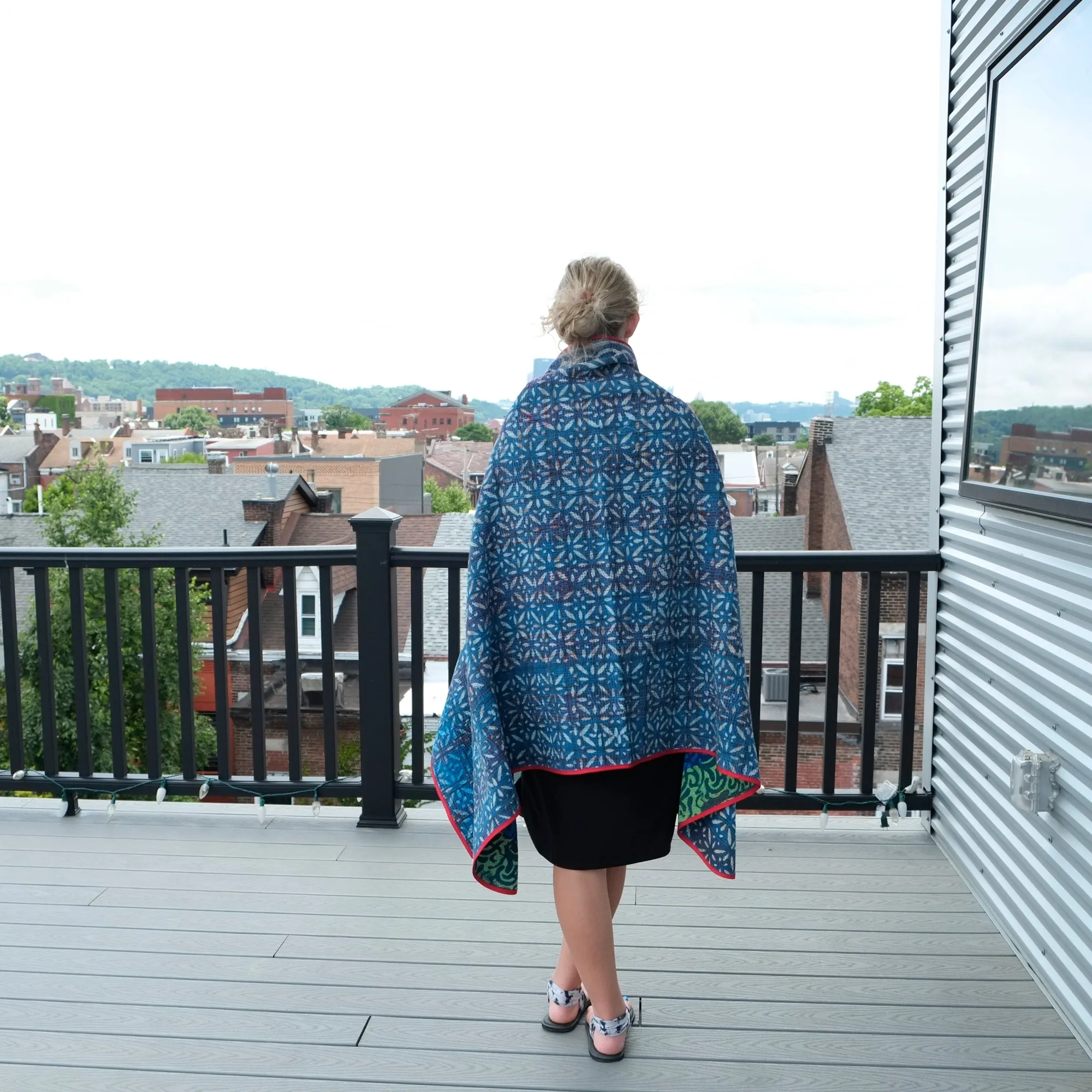 Nellie Poncho/ Blanket 010