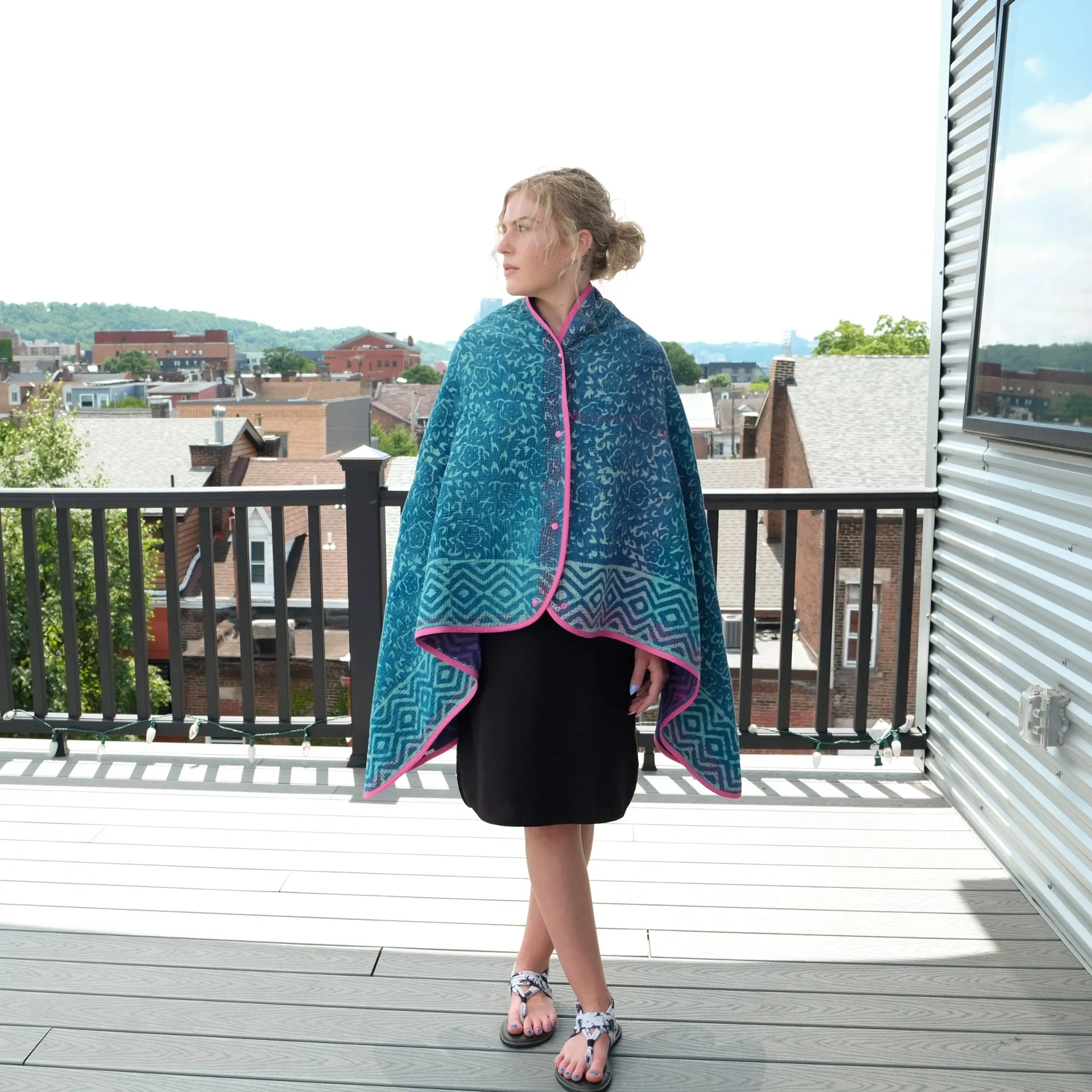 Nellie Poncho/ Blanket 021