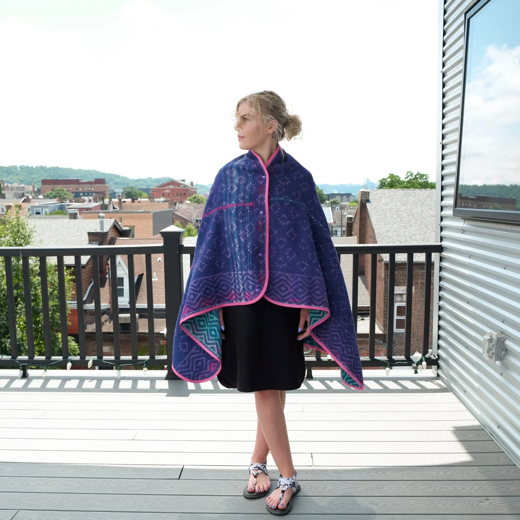 Nellie Poncho/ Blanket 021