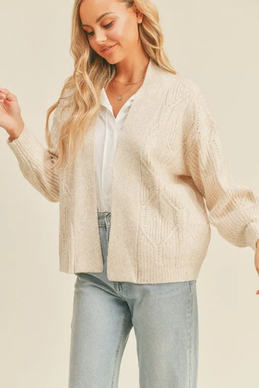 Open Knit Cardigan