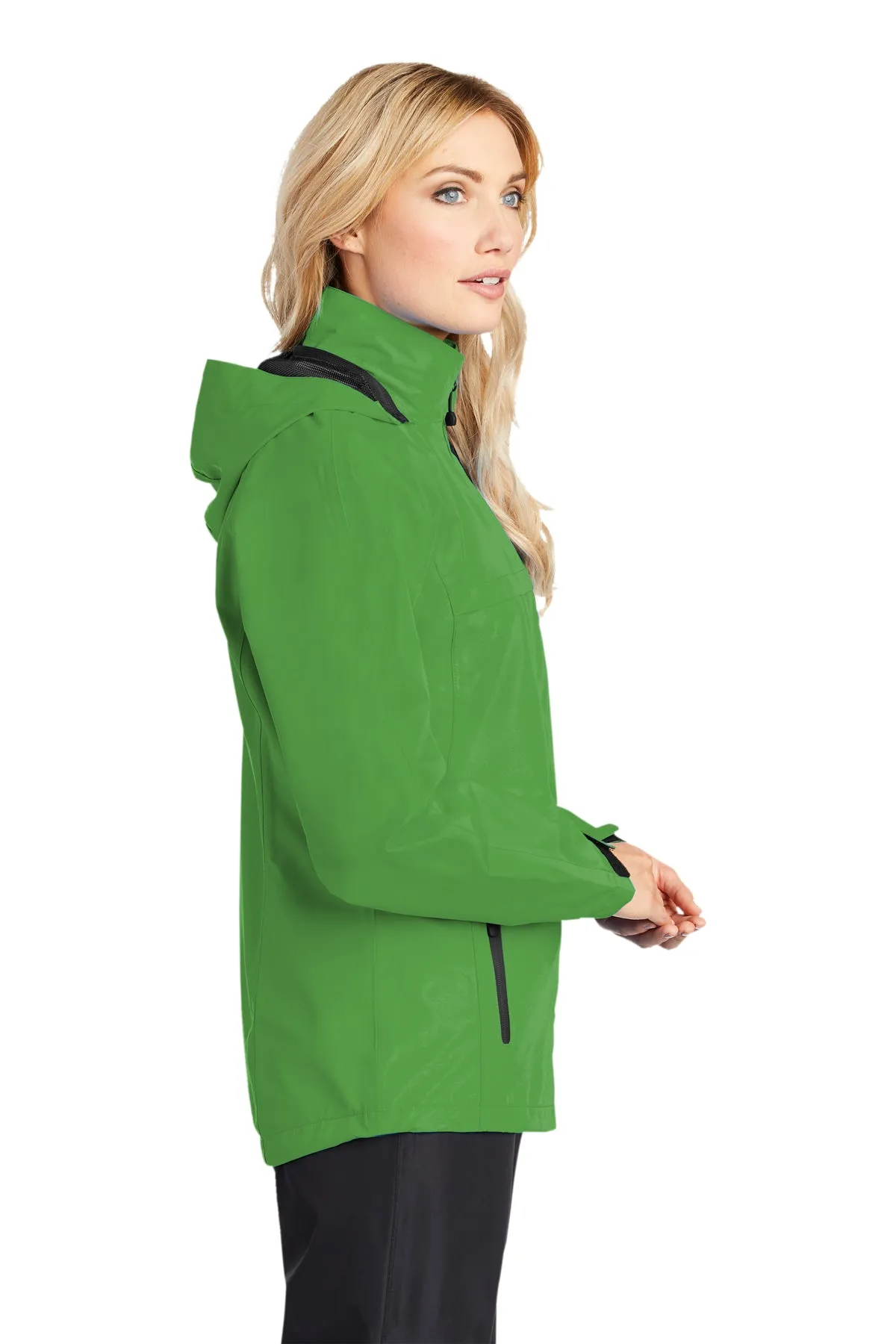 Port Authority Ladies Torrent Customized Waterproof Jackets, Vine Green