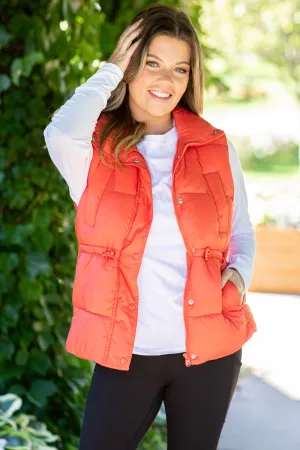 Red Channel Quilted Puffer Vest