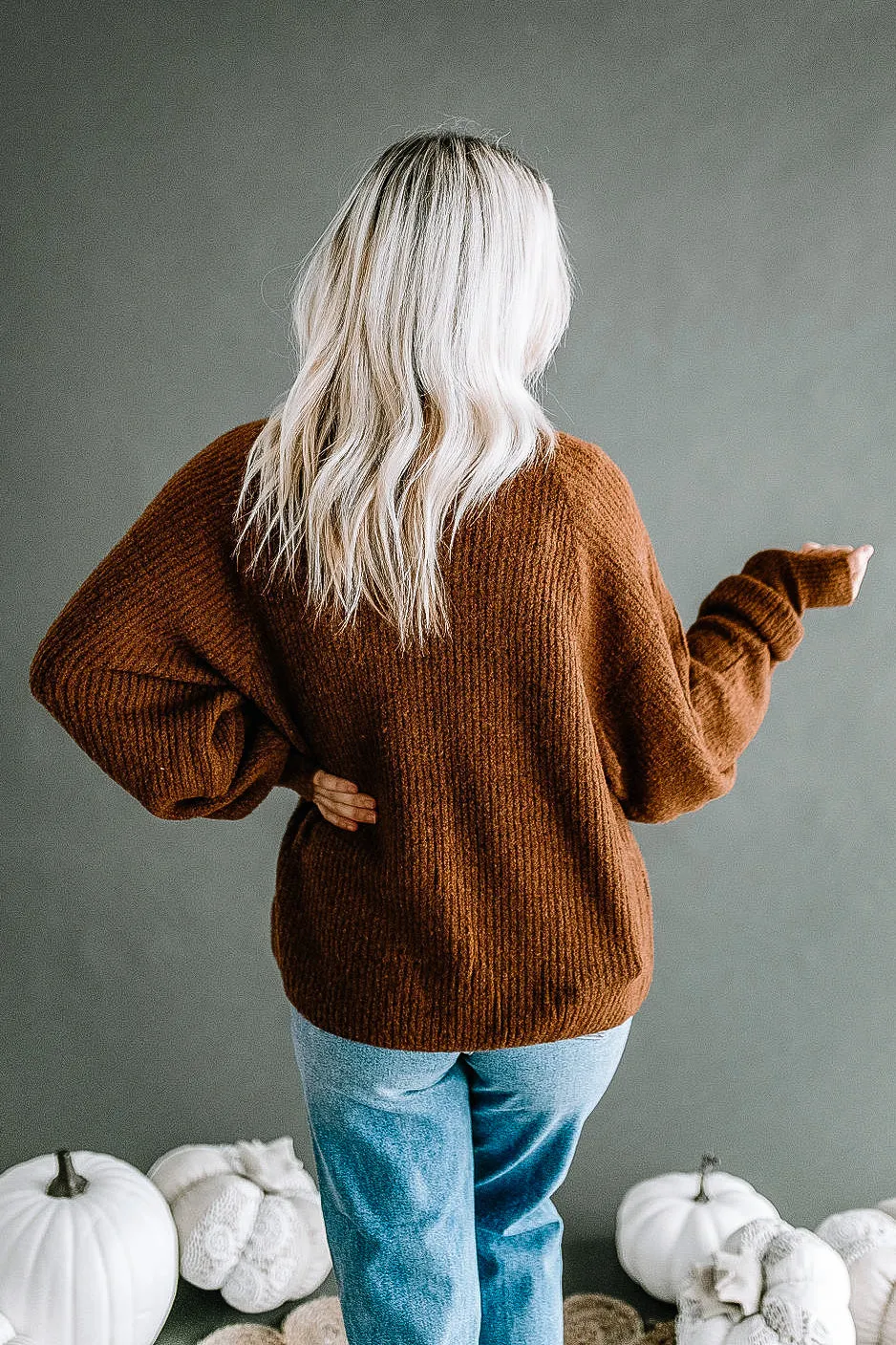 Reese Rust Cardigan