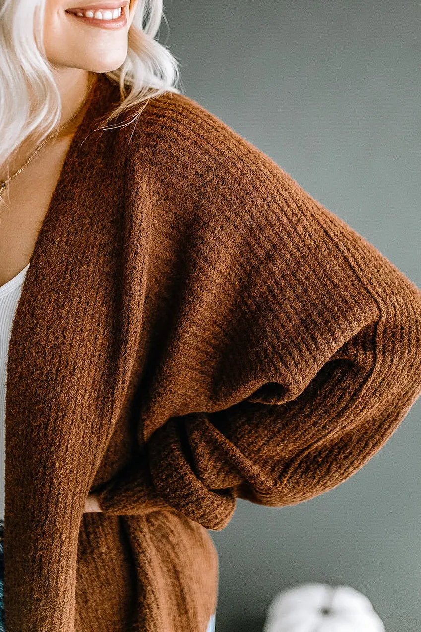 Reese Rust Cardigan