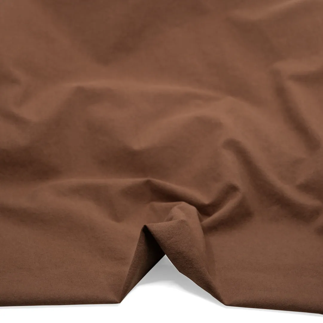 Remnant - 50cm - 7oz Softened Organic Cotton - Cappuccino