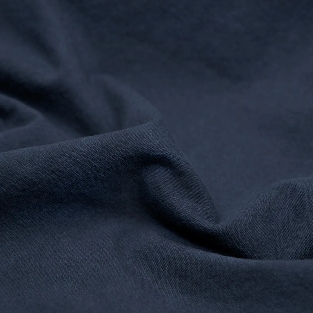 Remnant - 50cm - 7oz Softened Organic Cotton - Dark Denim