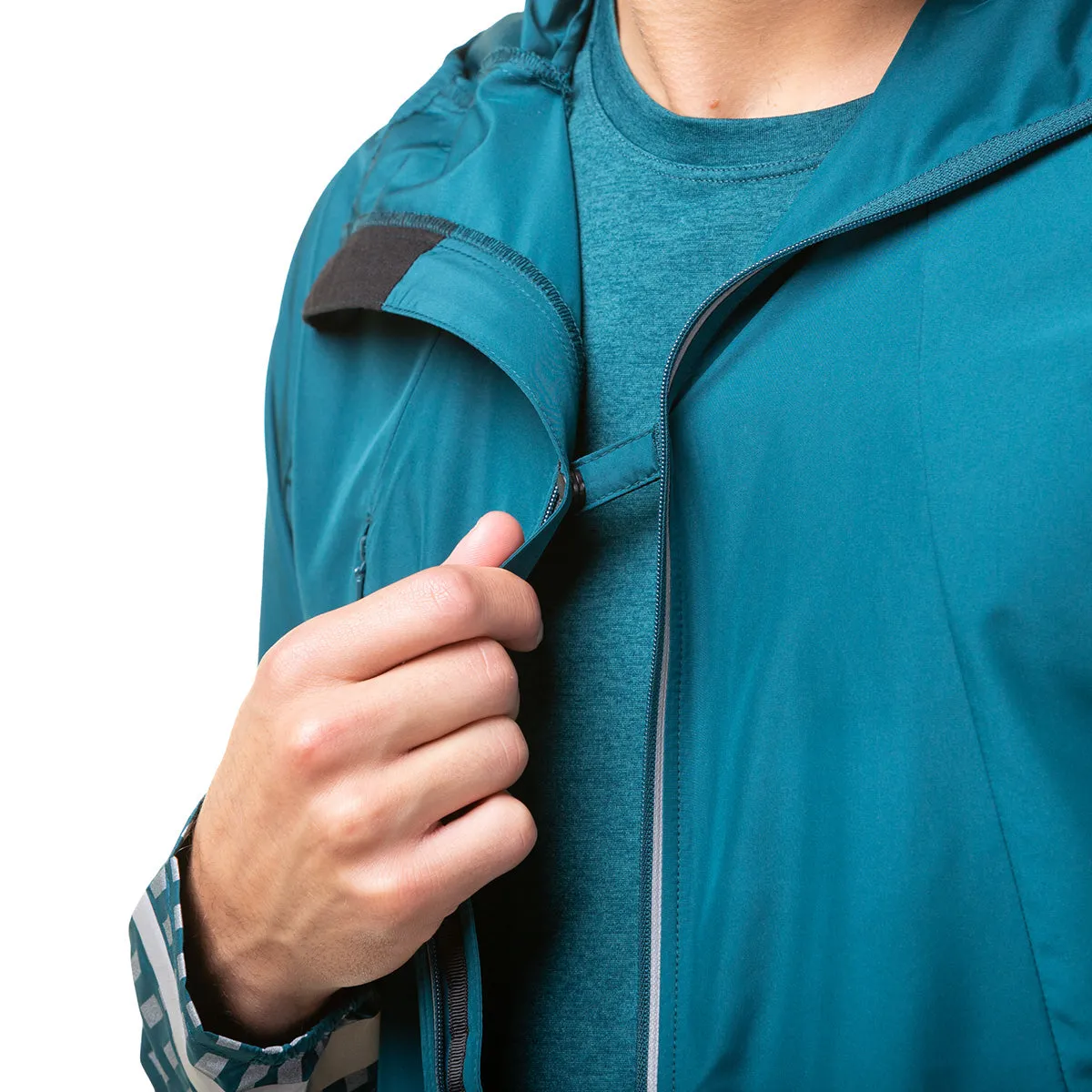 Ronhill Tech Afterhours Jacket Mens | Dplagoon/copper/rflct