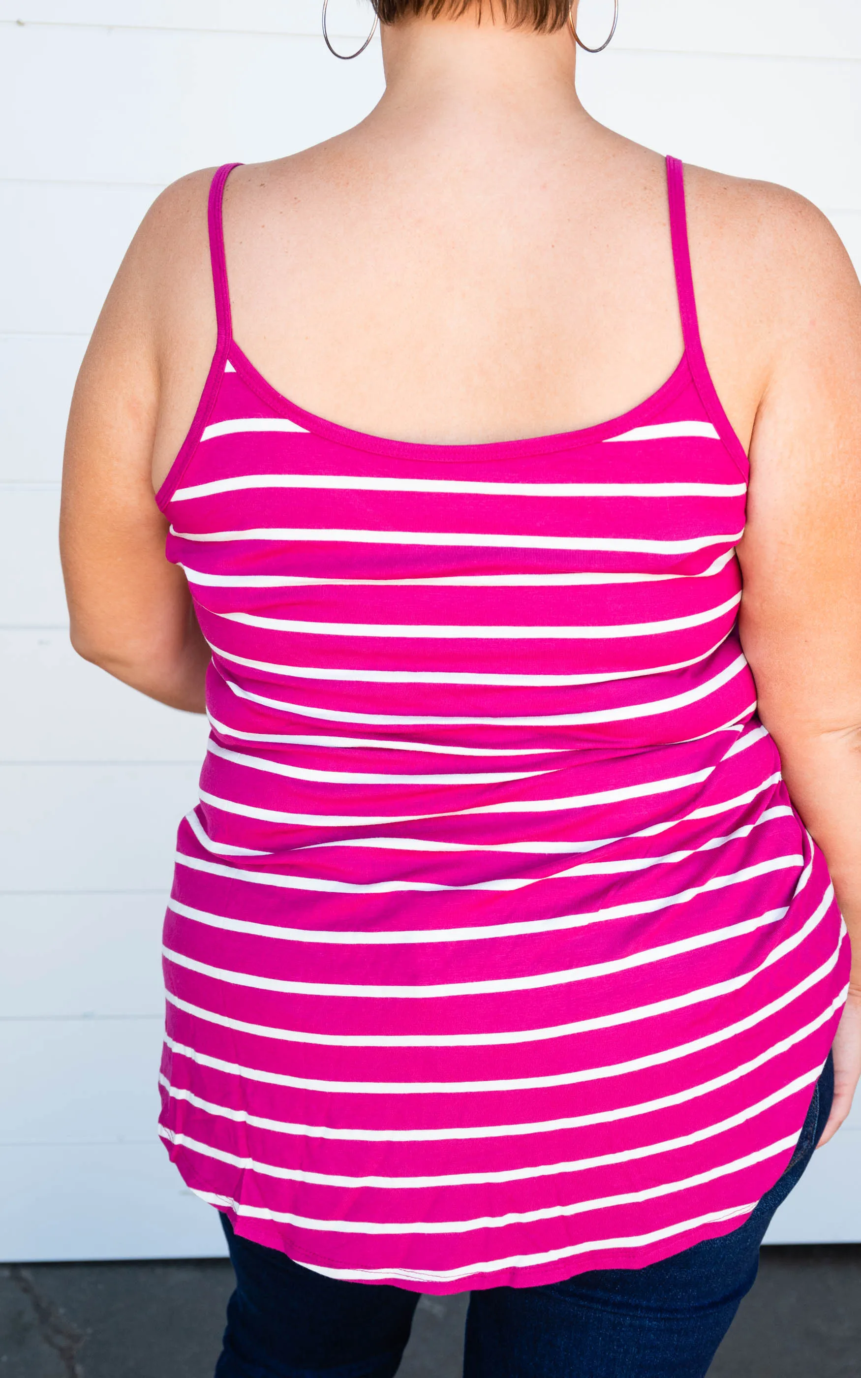 Sara's Steals and Deals Striped Reversible Tank - Final Sale*