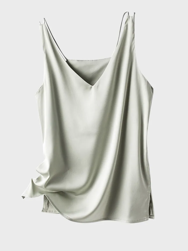 SilkDrape V-Neck Cami