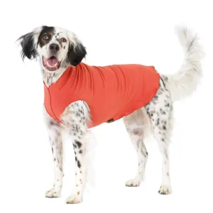 Stretch Fleece Dog Coat Paprika