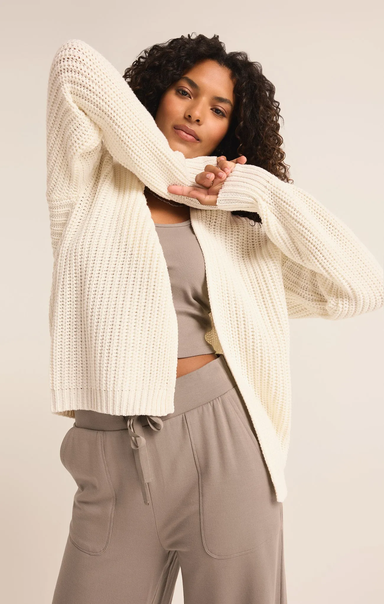 Sutton Rib Cardigan