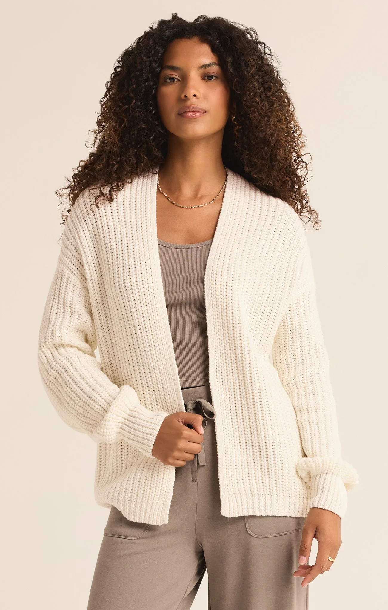 Sutton Rib Cardigan