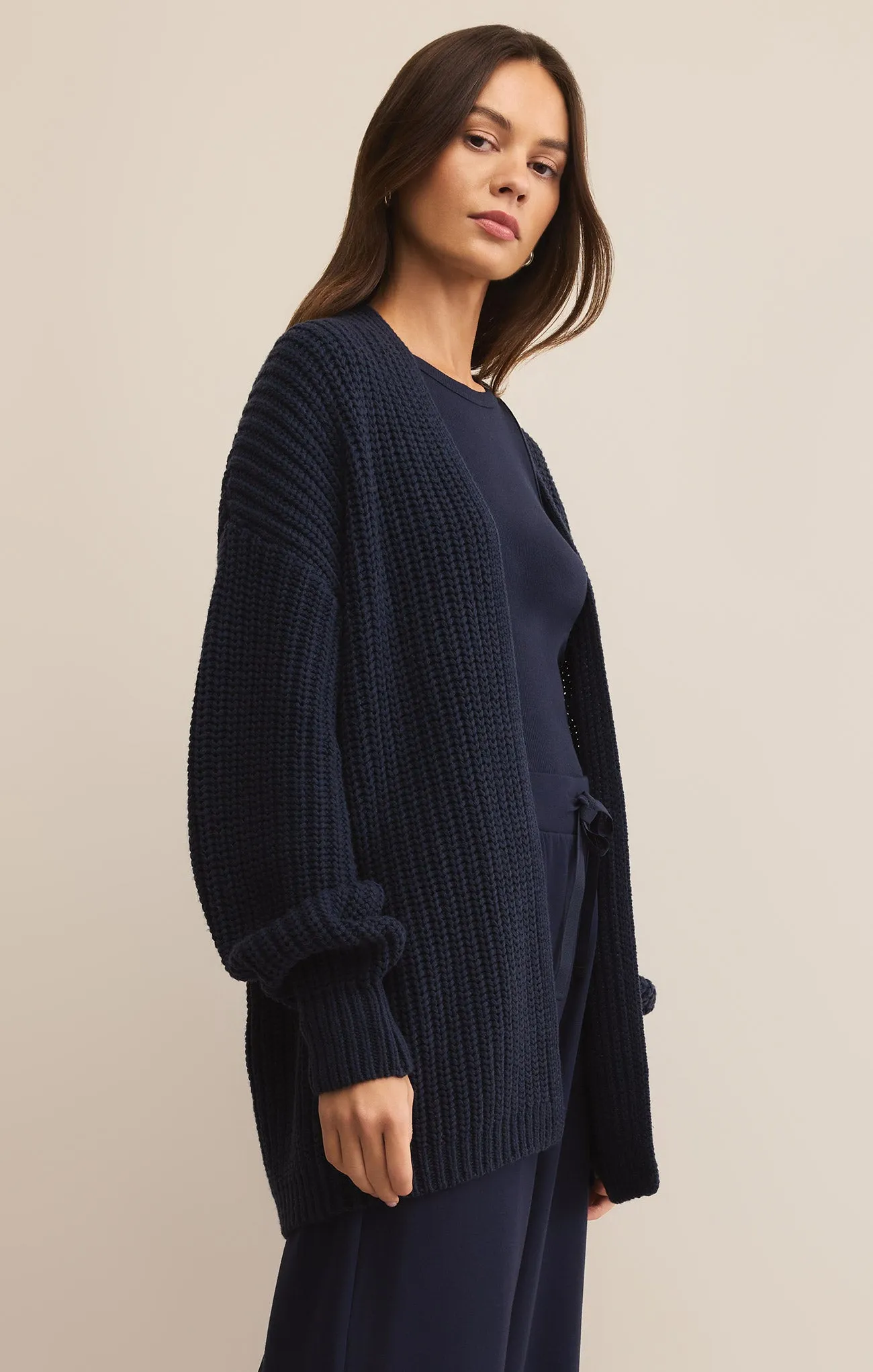 Sutton Rib Cardigan